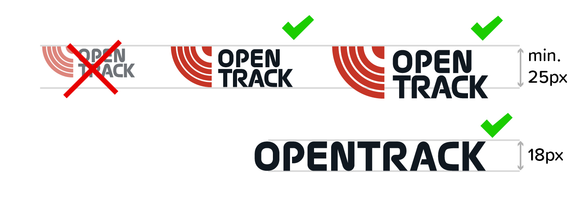 Logo sizing recommendations